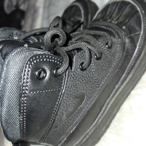 Nike Kids Black High-Top Sneakers